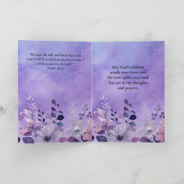 Psalm 46:10 Bible Verse カード