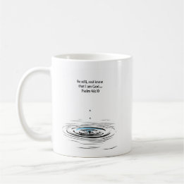 Psalm 46:10 Christian Mug | Inspirational Gift コーヒーマグカップ