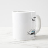 Psalm 46:10 Christian Mug Inspirational Gift ジャンボコーヒーマグカップ (正面右)