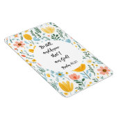 Psalm 46:10 Floral Magnet マグネット (右側)