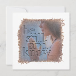 PSALM 46:10 - Personalized Notecard ノートカード