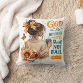 Psalm 46:5...  クッション (ブランケット)