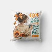 Psalm 46:5...  クッション (正面)