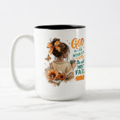 Psalm 46:5...  ツートーンマグカップ (左)