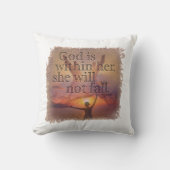 PSALM 46:5 Pillow クッション (正面)