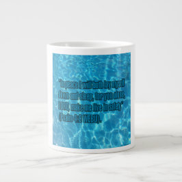 Psalm 4:8 WEBU Mug ジャンボコーヒーマグカップ