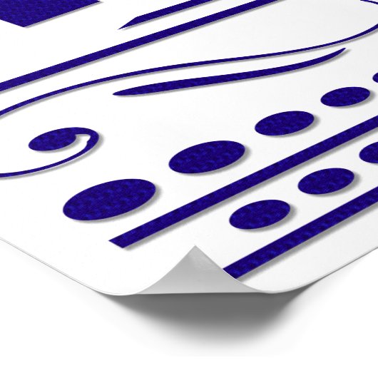 Psalm 56:3 Bible Verse Poster ポスター (角)