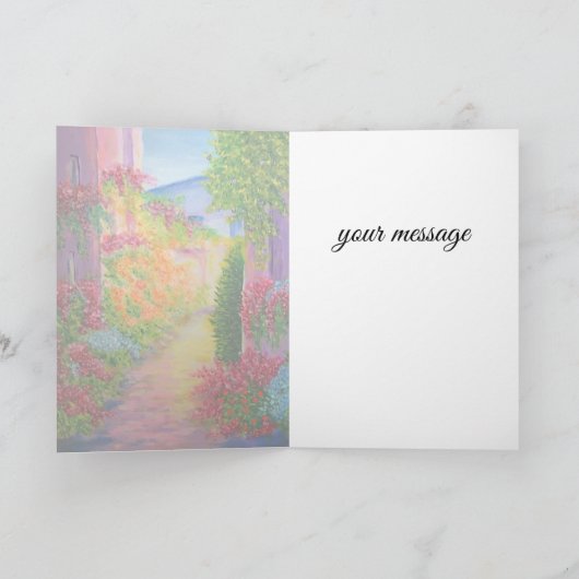 Psalm 5:3カード カード (内部)