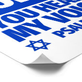 Psalm 5:3 In The Morning Lord You Hear My Voice ポスター (角)