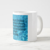Psalm 61:1-2 WEBU Mug ジャンボコーヒーマグカップ (正面右)