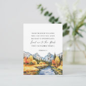 Psalm 61:2 When my heart is overwhelmed ポストカード (スタンド正面)