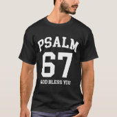 Psalm 67 Christian 6 7 Six Seven Jesus Funny Meme  Tシャツ (正面)