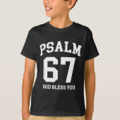 Psalm 67 Christian 6 7 Six Seven Jesus Funny Meme  Tシャツ (正面)