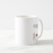 Psalm 73:26 Christian Mug | Encouragement Gift コーヒーマグカップ (正面右)
