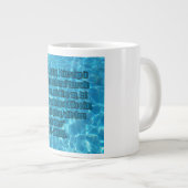 Psalm 7:1-2 WEBU Mug ジャンボコーヒーマグカップ (正面右)
