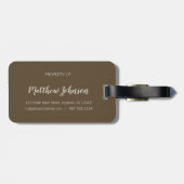 Psalm 84:5 - Blessed is the Man  ラゲッジタグ (裏面横)