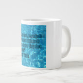 Psalm 8:1 WEBU Mug ジャンボコーヒーマグカップ (正面右)