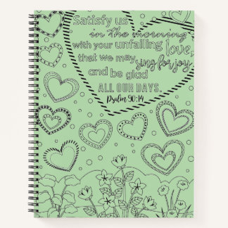 Psalm 90:14 ノートブック