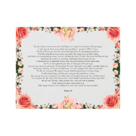 Psalm 91メタルウォールアート メタルプリント