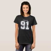 Psalm 91保護Tシャツ Tシャツ (正面フル)