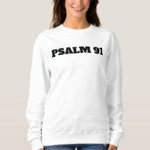 Psalm 91婦人用スウェットシャツ