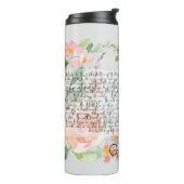 Psalm 91水彩聖なる書物、 経典アートマグネット タンブラー (回転左)