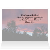 Psalm 91秘密の場所に住む者は、カード (内部横(上))