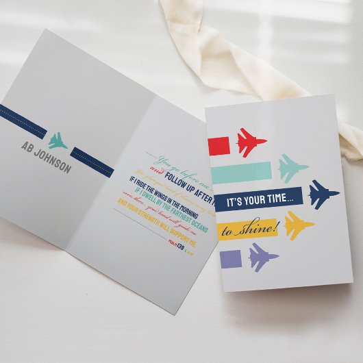 Psalm 91空軍F16基礎訓練BMT軍隊 カード