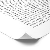 Psalm 91  ポスター (角)