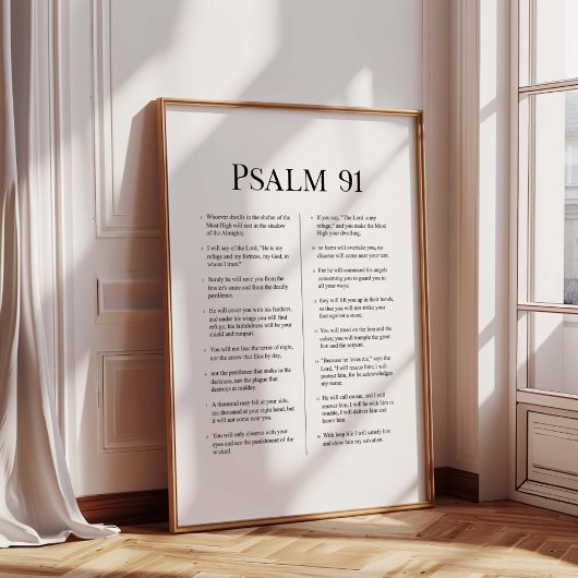 Psalm 91  ポスター