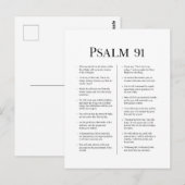 Psalm 91  ポストカード (正面/裏面)