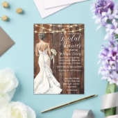 Psalm 91:2 Bridal Shower Invitation アクリル招待状 (インサイチュ (ウェディング))