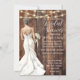Psalm 91:2 Bridal Shower Invitation マグネット招待状