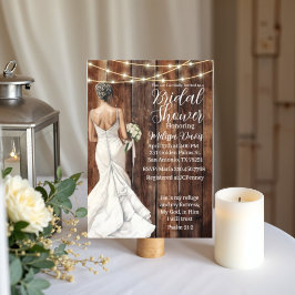 Psalm 91:2 Bridal Shower Invitation 招待状