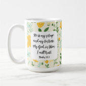 Psalm 91:2 Christian Coffee Mug コーヒーマグカップ (左)