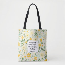 Psalm 91:2 Christian Tote Bag トートバッグ