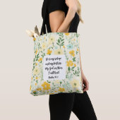 Psalm 91:2 Christian Tote Bag トートバッグ (クローズアップ)