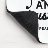 Psalm 91:2 – Trust in God Christian Bible Verse マウスパッド (コーナー)