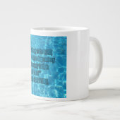 Psalm 91:2 WEBU Mug ジャンボコーヒーマグカップ (正面右)