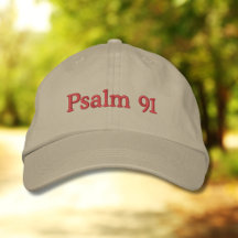Psalm 91 Classic Embroidered Hat