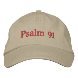 Psalm 91 Classic Embroidered Hat 刺繍入りキャップ