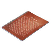 Psalm 91 for Protection ノートブック (左側)