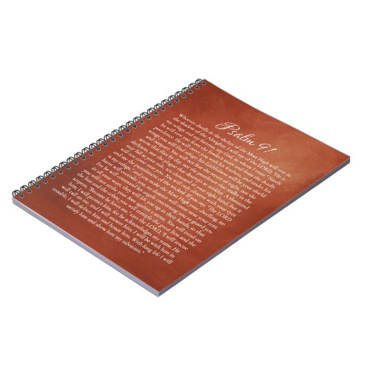 Psalm 91 for Protection ノートブック (左側)