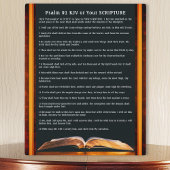 Psalm 91 gifts or Your Favorite Scripture Plaque, フォトプラーク