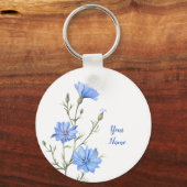 Psalm 91  He Shall Give His Angels Inspirational キーホルダー (裏面)