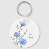 Psalm 91  He Shall Give His Angels Inspirational キーホルダー (裏面)