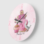 Psalm 91 Round (大) ラージ壁時計 (傾斜)