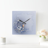 Psalm 91 & Square スクエア壁時計 (ホーム)