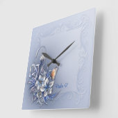 Psalm 91 & Square スクエア壁時計 (傾斜)