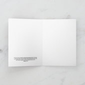 Psalm 95:3-5 Blank Folded Greeting Card カード (内部)